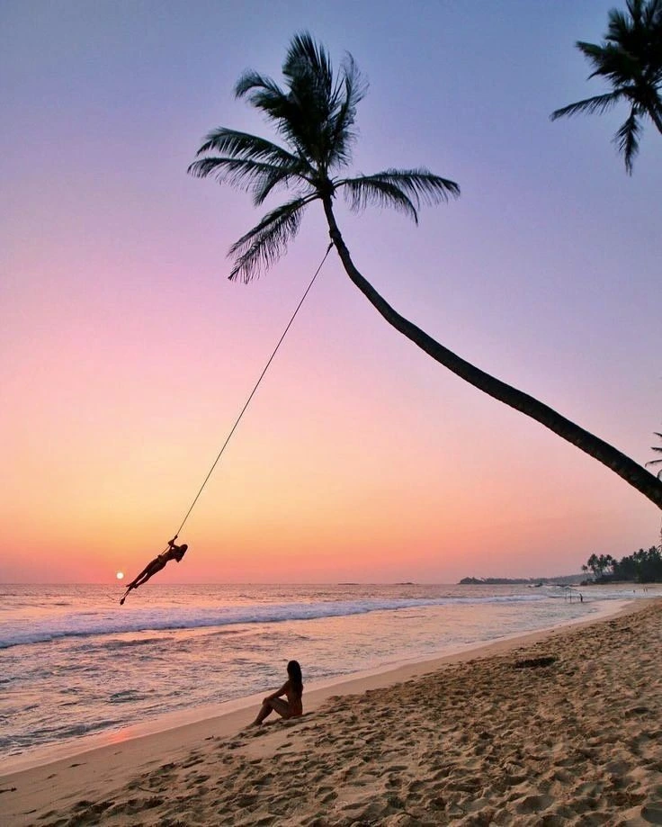 Beach unawatuna srilanka